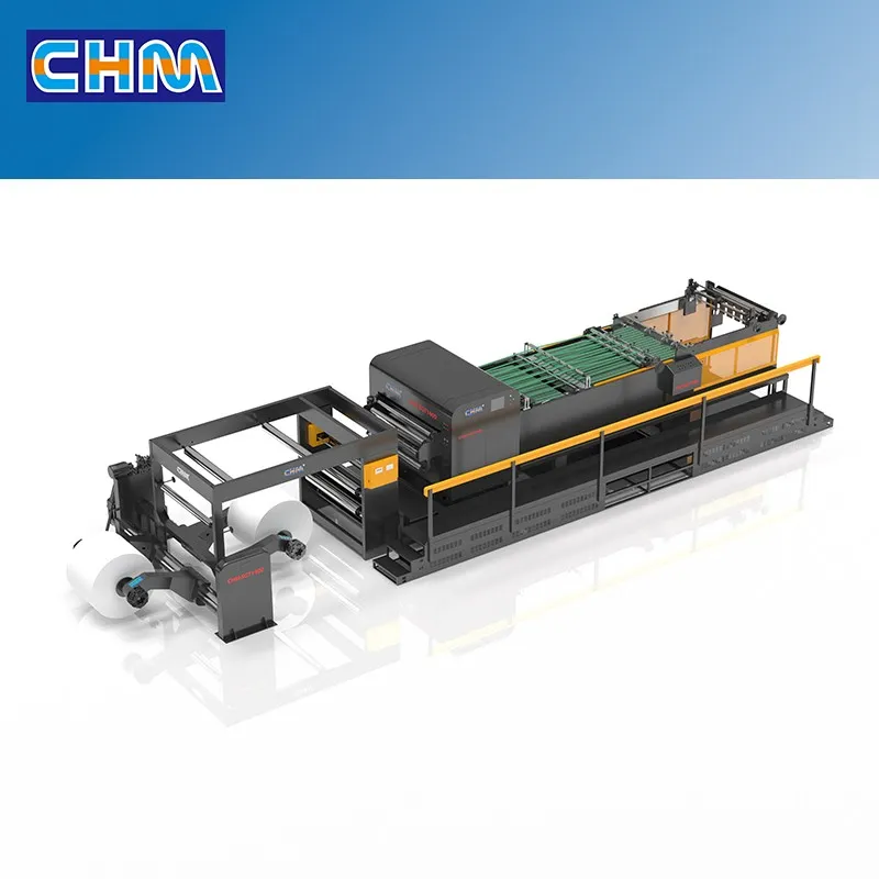 Dual Knife Synchro-Fly Paper Sheeter Machine factory