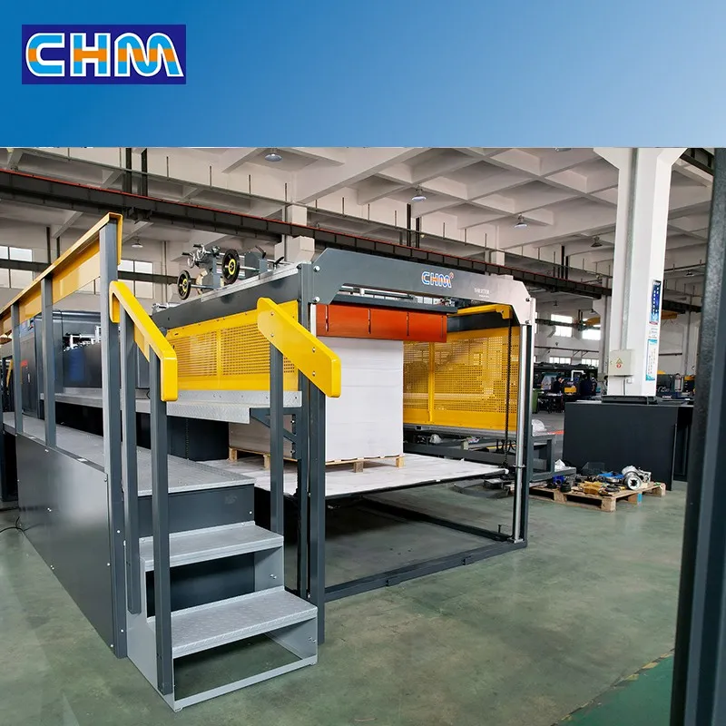 Dual Knife Synchro-Fly Paper Sheeter Machine high quality
