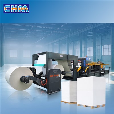 Sinkronizzazzjoni tas-Sikkina Doppju-Fly Paper Sheeter Machine